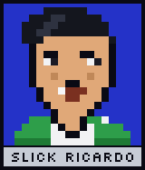 Pixel portrait of SLICK RICARDO